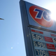 Gas prices on October 03, 2022 in San Bruno, California.